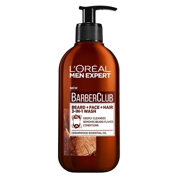 Loreal Men Barberclub 200ml Beard, Face & Hair Wash