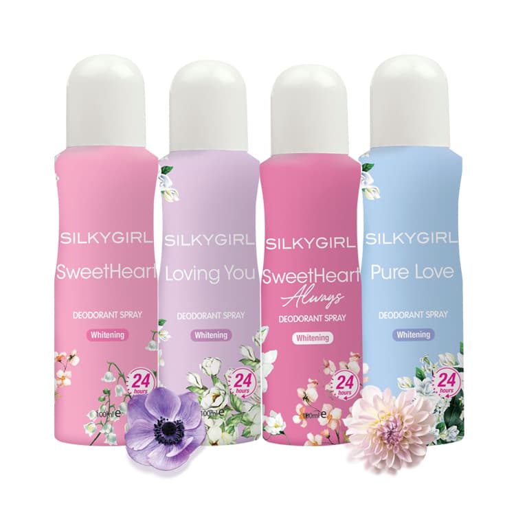 Silky Girl Deodorant Spray 24H 100ml