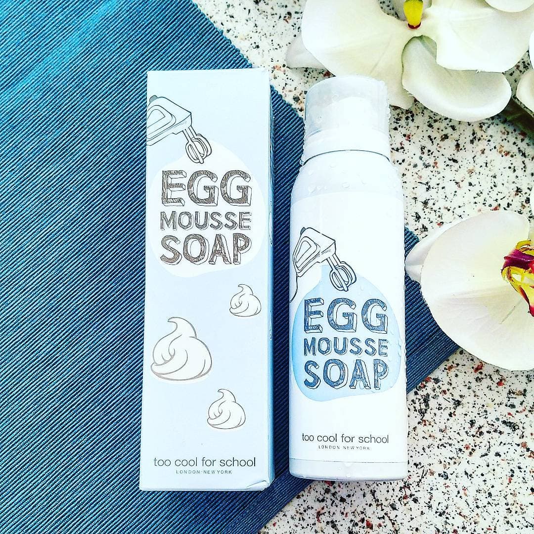 Too Cool For School Egg Mousse Soap Facial Cleanser 150ml