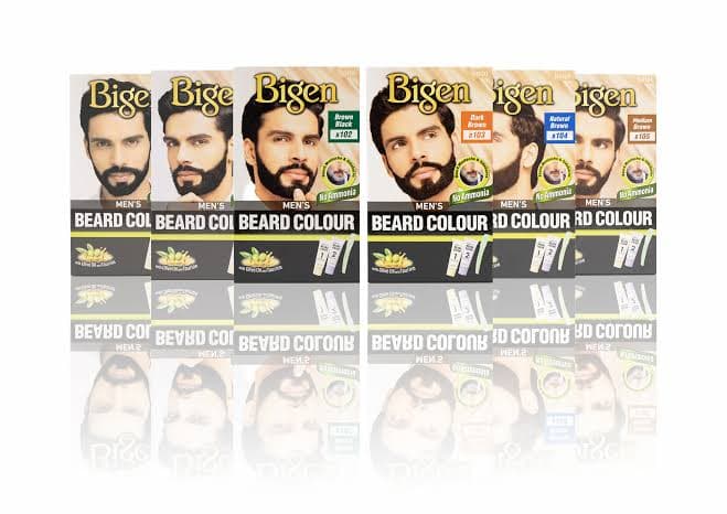 Bigen Men Beard Color