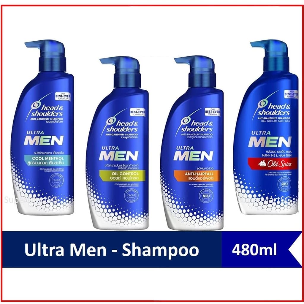 Head & Shoulder Shampoo Ultra Men 480ml
