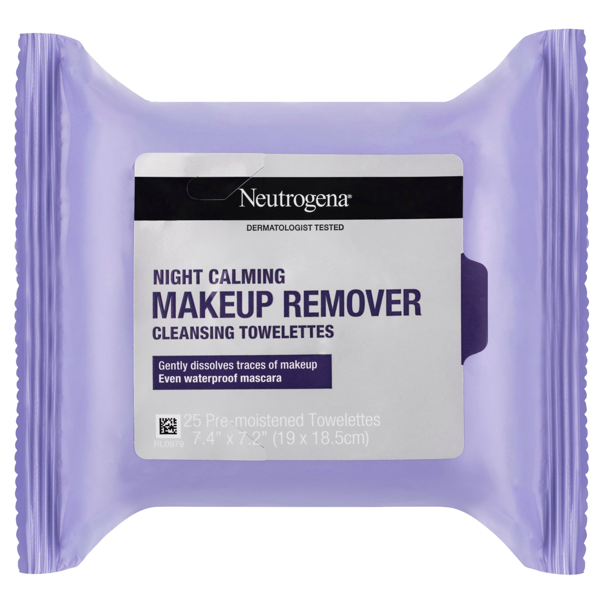 Neutrogena Make Up Remover Cleansing Towelettes 25s Night Calming