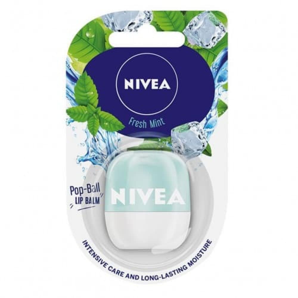 Nivea Lip Balm Pop-Ball 7g Fresh Mint