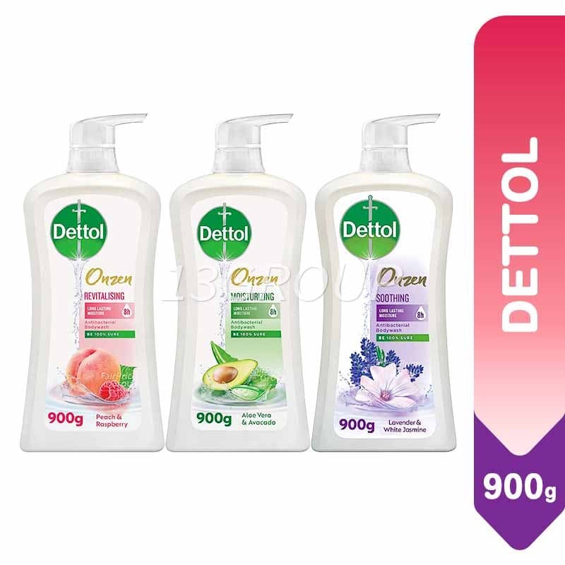 Dettol Body Wash / Shower Gel Bottle 900g