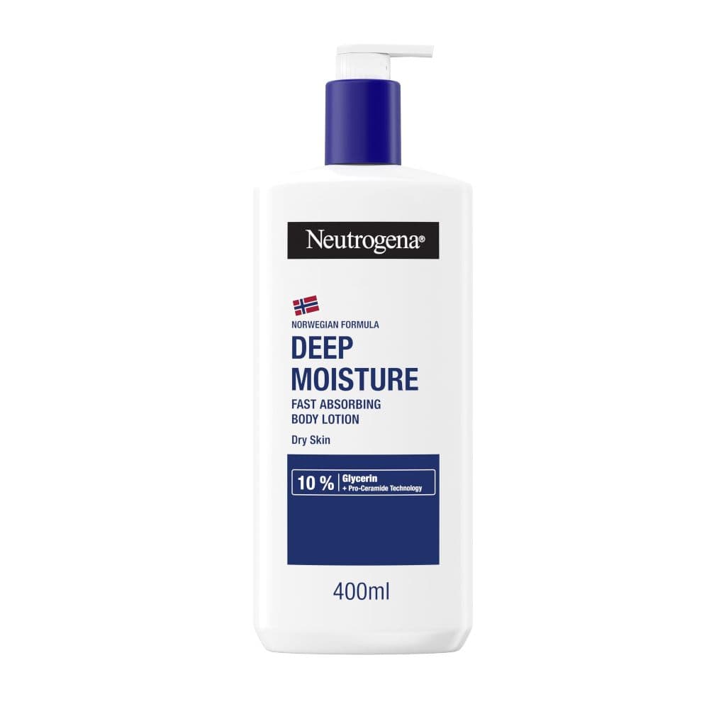 Neutrogena Deep Moisture Body Lotion 400ml For Dry Skin