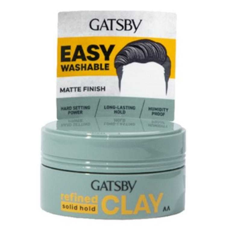 Gatsby Refined Clay 70g Solid Hold