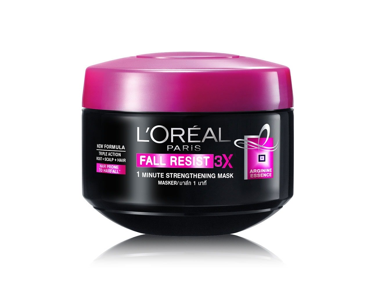 Loreal Paris Elseve Fall Resist 3X 1 Minute Strengthening Mask 200ml - Image 1