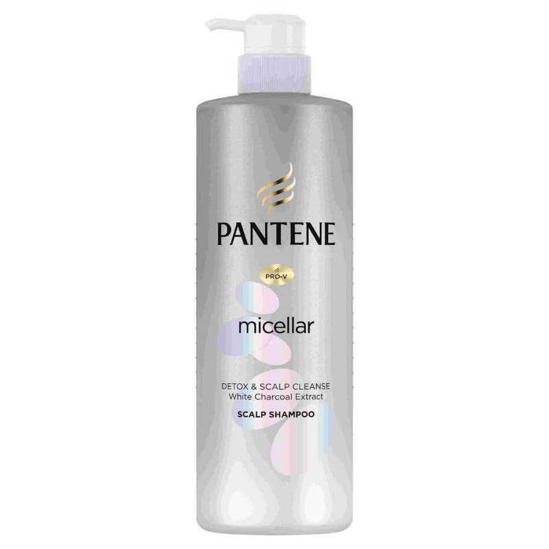 Pantene Shampoo And Conditioner Micellar Detox 530ml - Charcoal / Shampoo