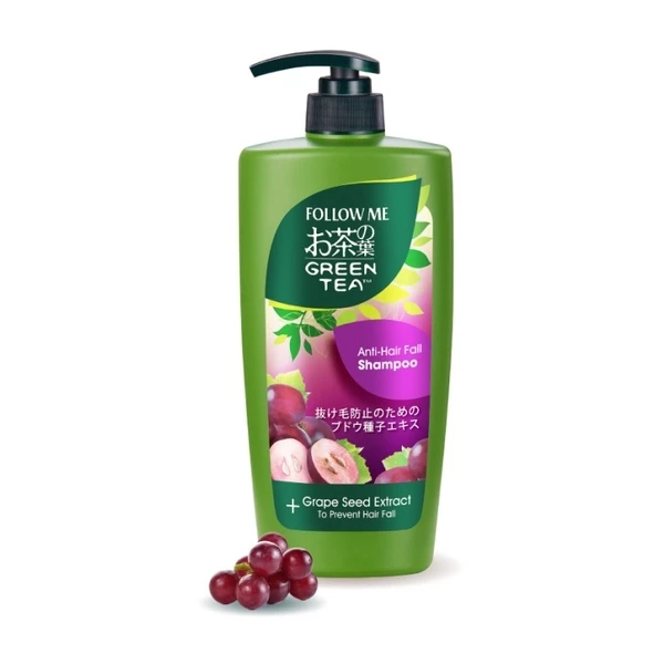 Follow Me Green Tea Shampoo/Conditioner 650ml - Anti Hair Fall / Shampoo