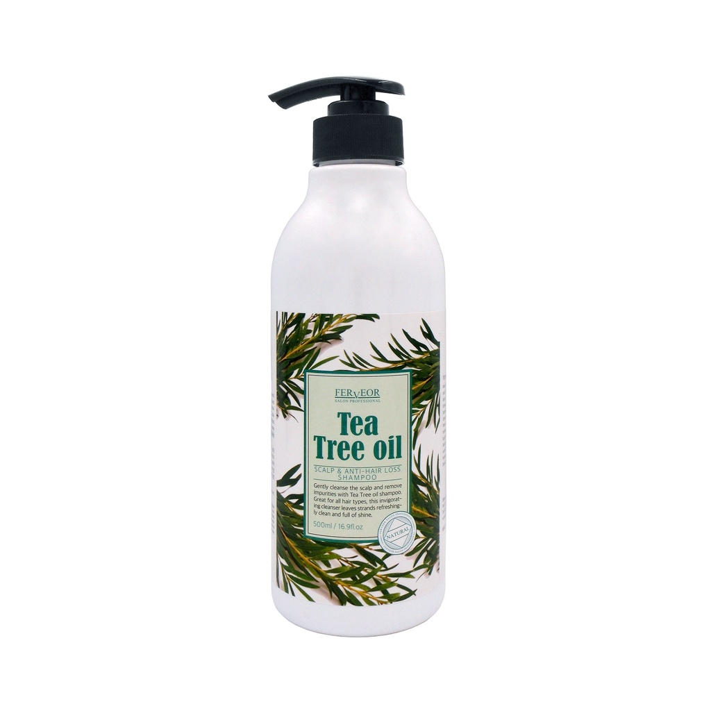 Ferveor Shampoo/Conditioner 500ml/1000ml - Tea Tree Shampoo / 500ml