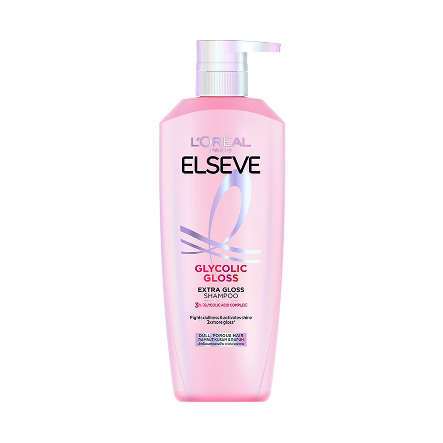 Loreal Elseve Shampoo/Conditioner - Glycolic Gloss Shampoo 620ml