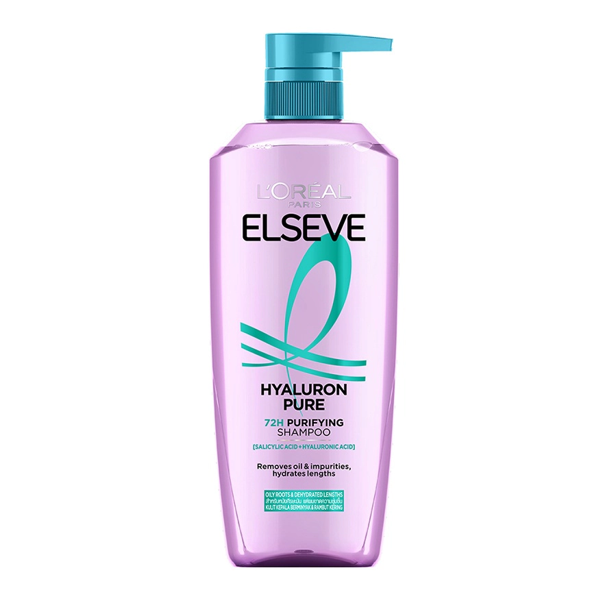Loreal Elseve Shampoo/Conditioner - Hyaluron Pure Purifying Shampoo 620ml