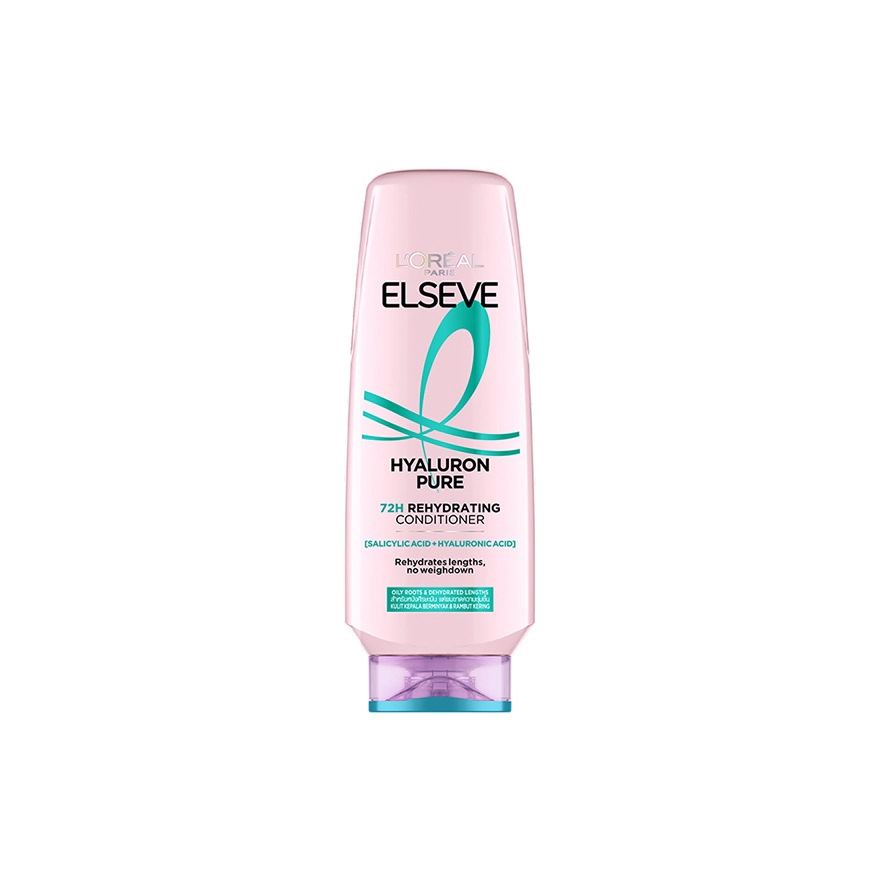 Loreal Elseve Shampoo/Conditioner - Hyaluron Pure Rehydrating Conditioner 265ml 