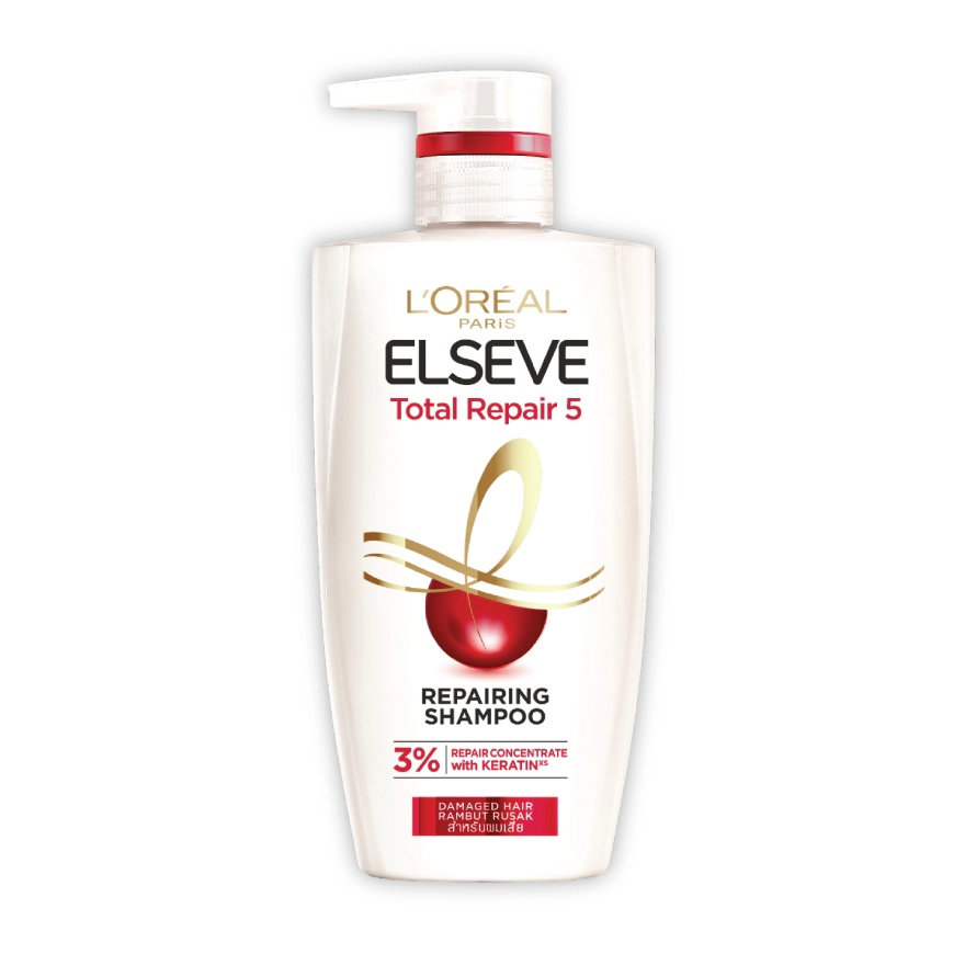 Loreal Elseve Shampoo/Conditioner - Total Repair 5 Shampoo 620ml