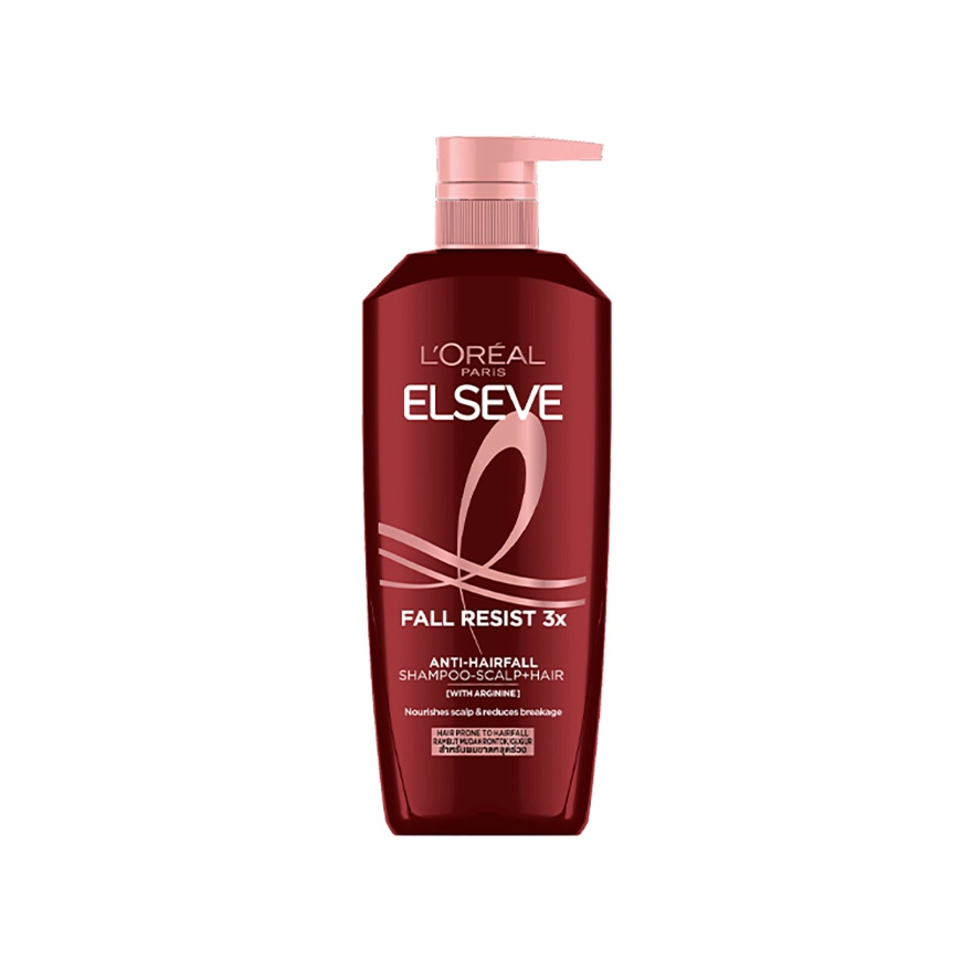 Loreal Elseve Shampoo/Conditioner - Fall Resist 3x Anti Hairfall Shampoo 620ml