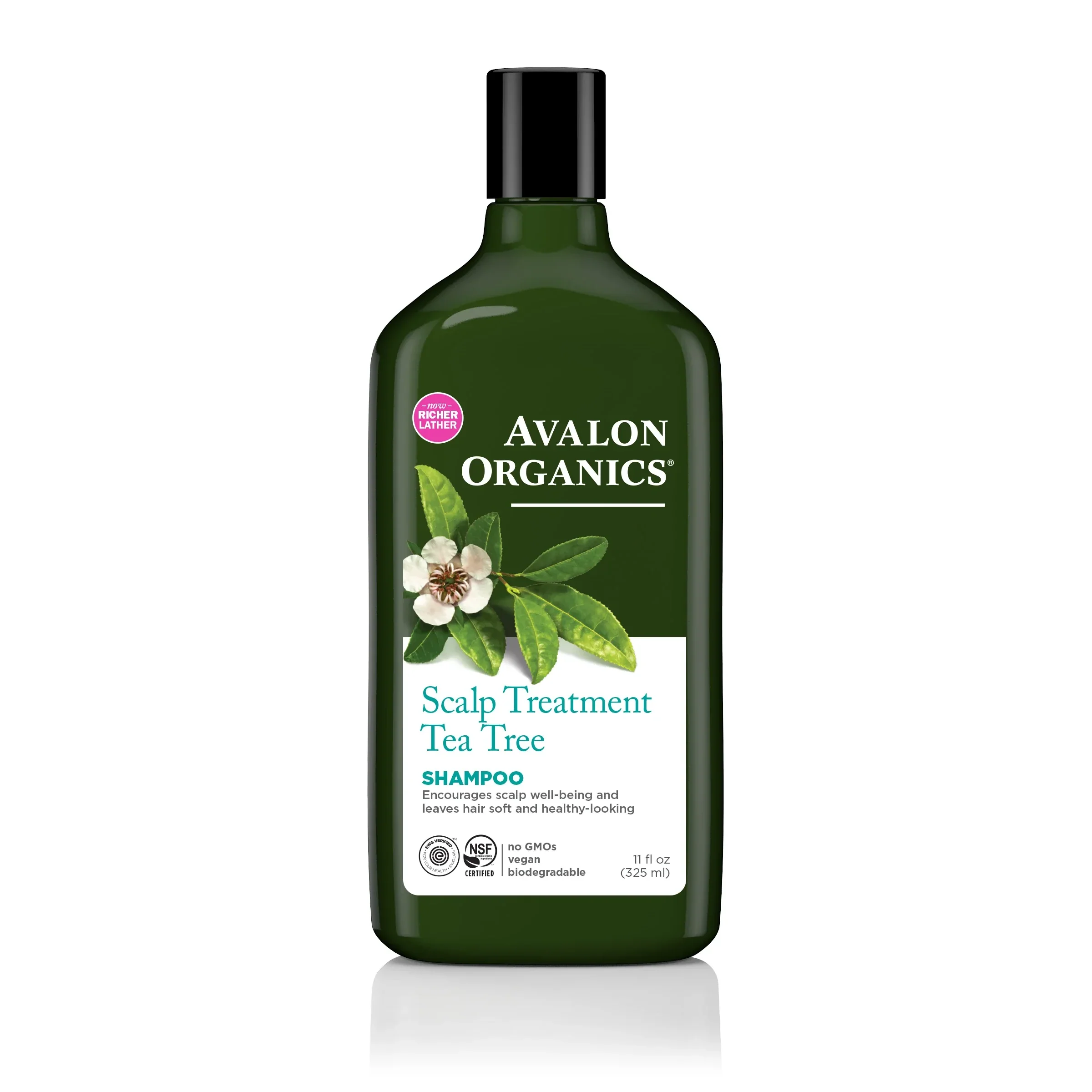 Avalon Organic Shampoo/Conditioner 325ml - Tea Tree / Shampoo