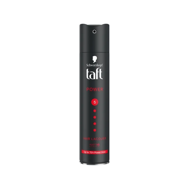 Schwarzkopf TAFT Hair Lacquer Spray Power Hold 72 hours - Power (Red)