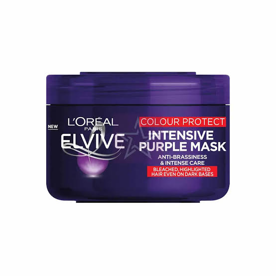 Loreal Elvive Intensive Purple Mask 250ml Color Protect - Image 1