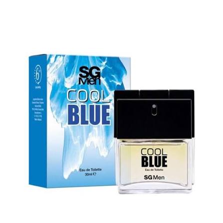 SG Men Eau De Toilette Perfume 30ml - Cool Blue
