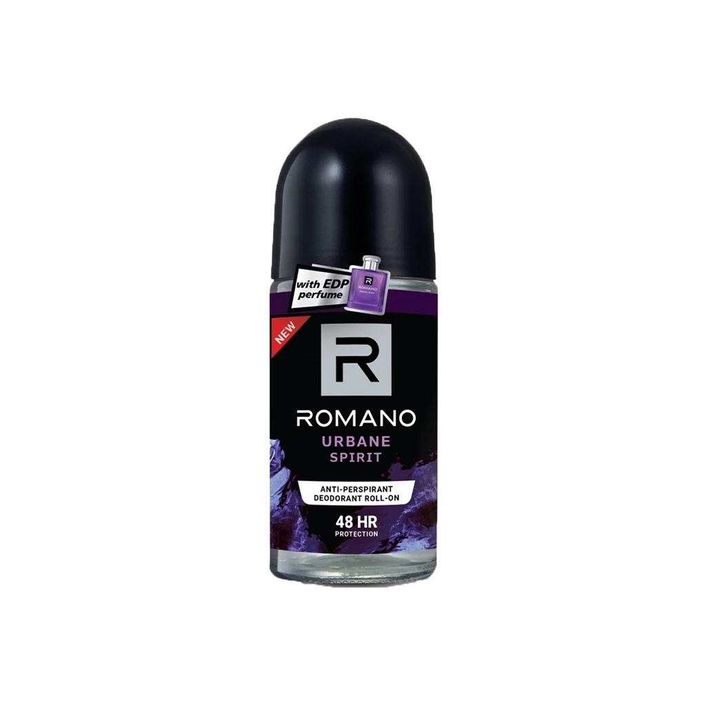 Romano Deodorant Roll On 50ml - Urban Spirit