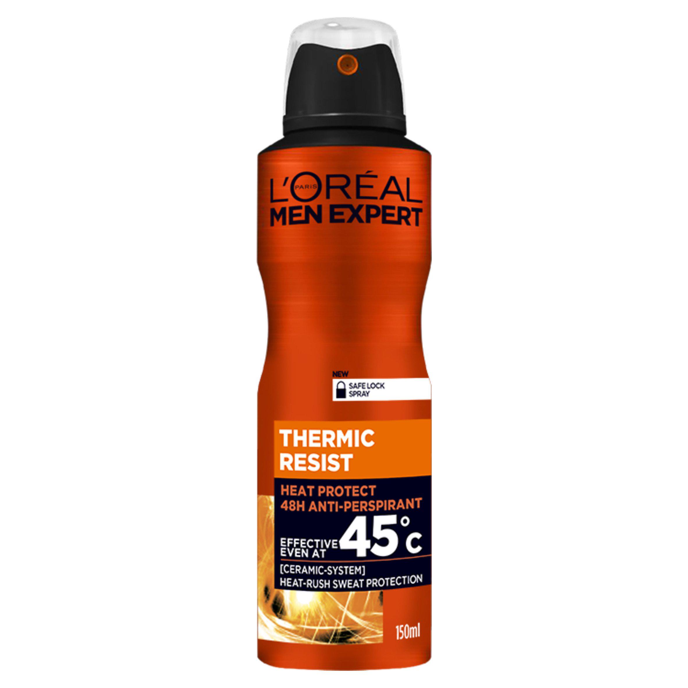 Loreal Men Deodorant Spray 150ml - Thermic Resist