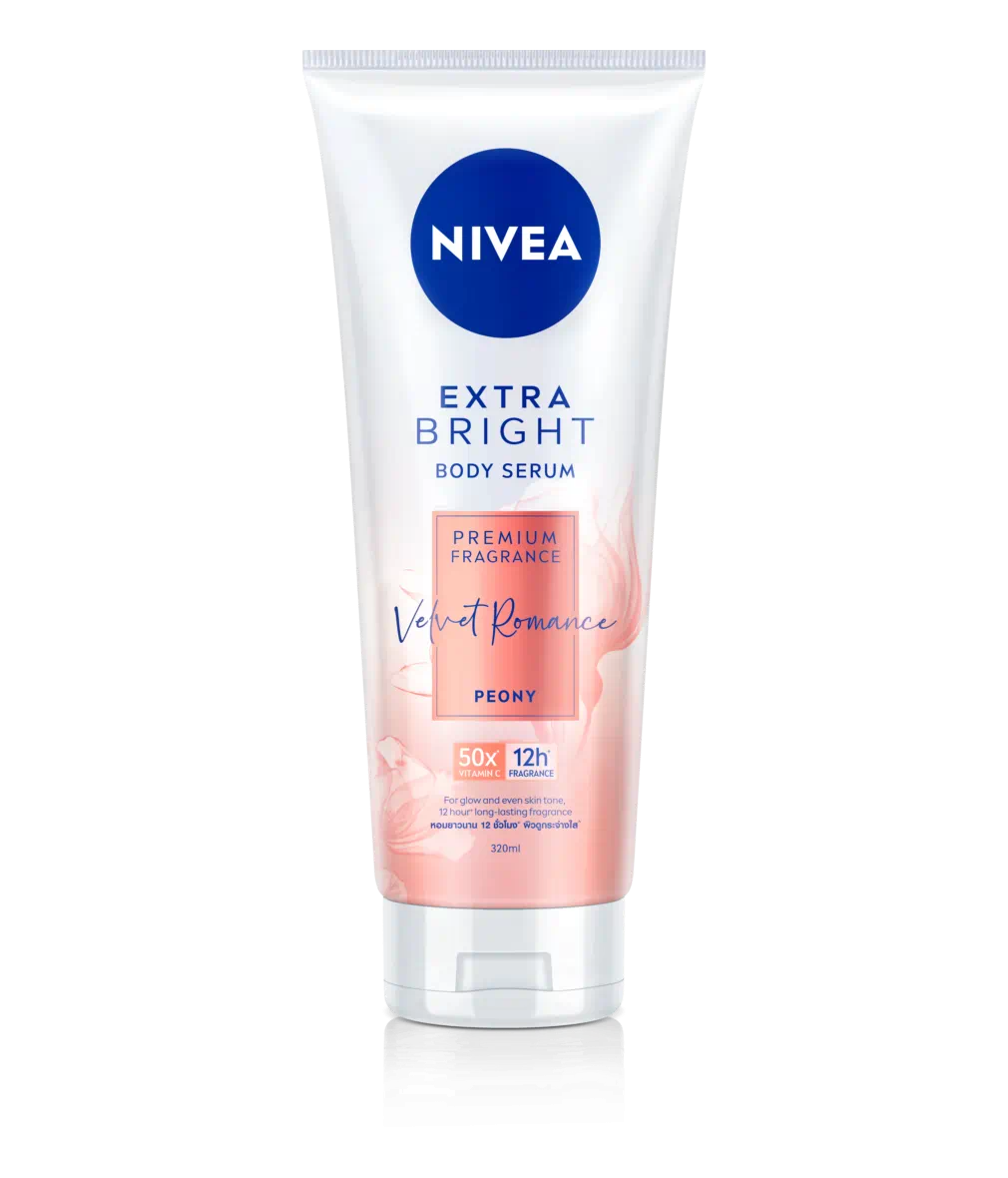 Nivea Extra Bright Vitamin Serum/Lotion - Peony Serum / 180ml