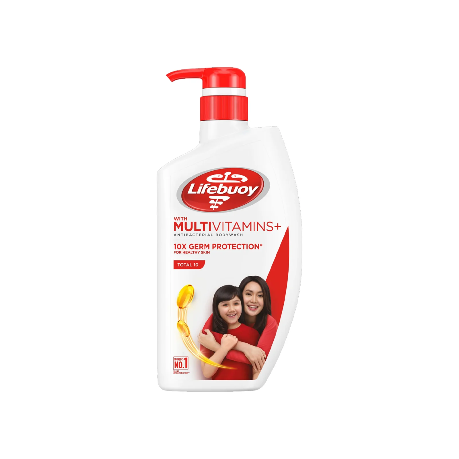 Lifebuoy Anti-Bacterial Body Wash 950ml - Total 10