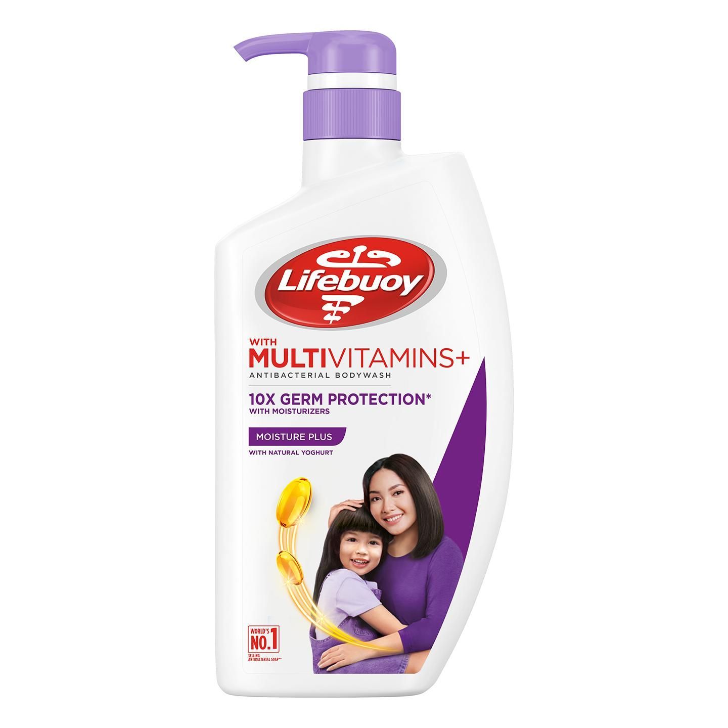 Lifebuoy Anti-Bacterial Body Wash 950ml - Moisture Plus
