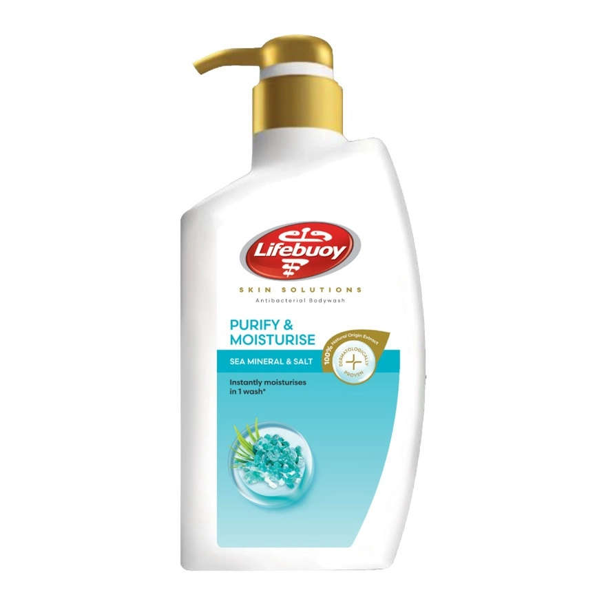 Lifebuoy Anti-Bacterial Body Wash 950ml - Sea Mineral & Salt