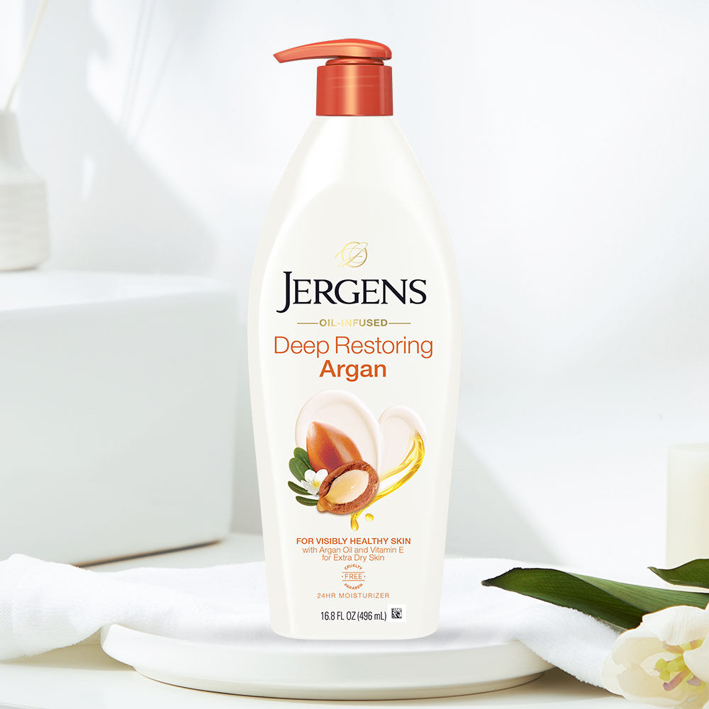 Jergens Moisturizer 496ml - Restoring Argan