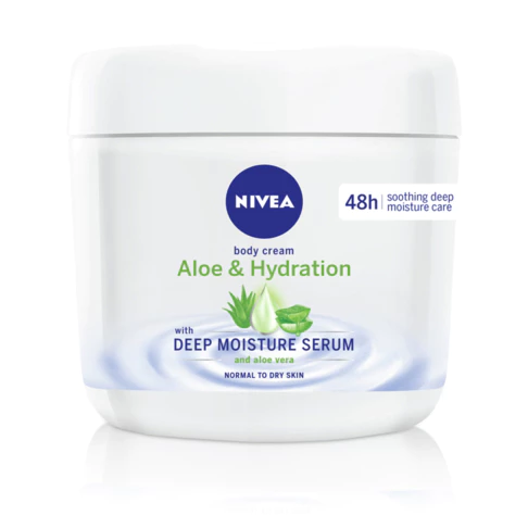 Nivea Body Cream 400ml - Aloe & Hydration