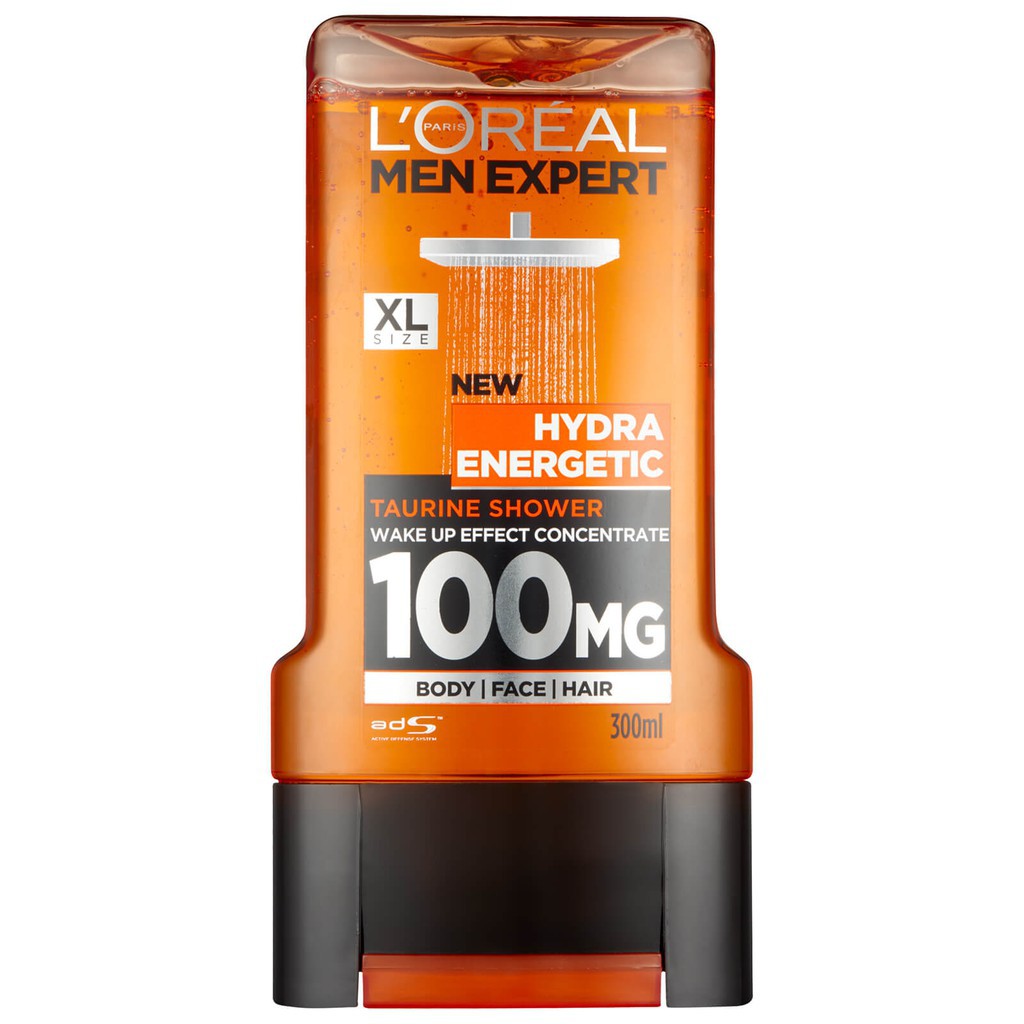 Loreal Men Shower Gel 300ml - Hydra Energetic