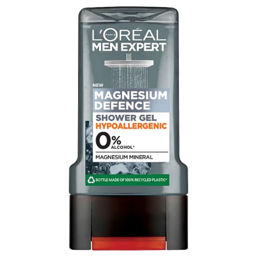 Loreal Men Shower Gel 300ml - Magnesium Defence