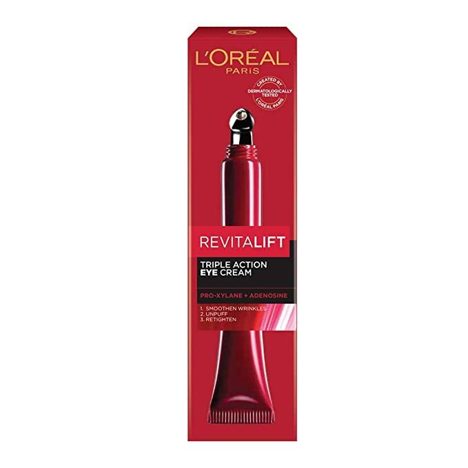 Loreal Revitalift Triple Action Eye Cream 15ml - Image 1