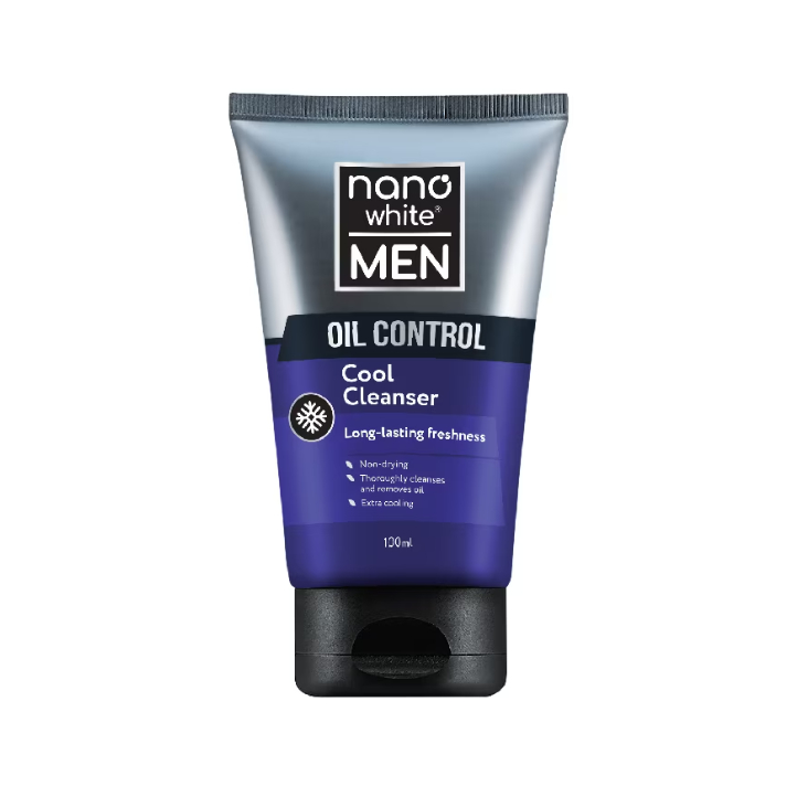 Nano White Cleanser / Scrub Men 100ml - Cool Cleanser