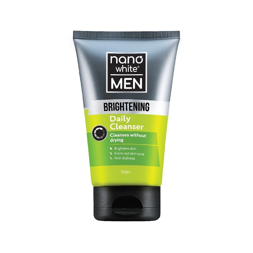 Nano White Cleanser / Scrub Men 100ml - Daily Cleanser