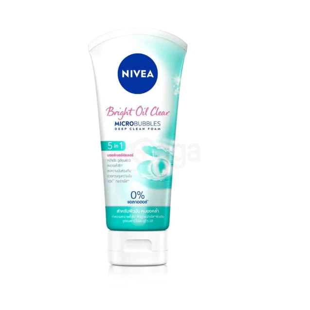 Nivea White Pearl Foam 100g - Bright Oil Clear