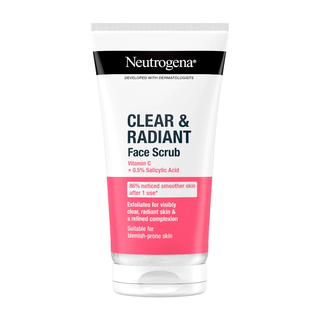 Neutrogena Daily Scrub & Exfoliator 150ml - Refreshing Clear