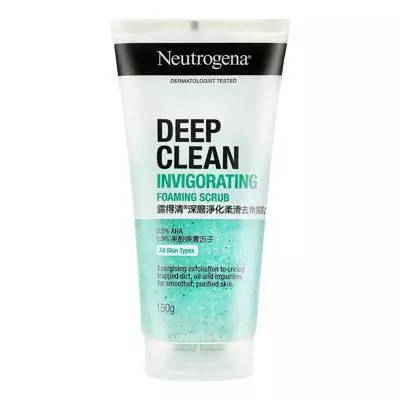Neutrogena Men Deep Clean Cleanser/Scrub 150g - Invigorating Scrub