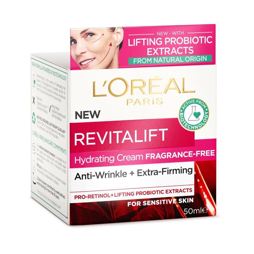 Loreal Revitalift Antiwrinkle + Extra Firming Cream 50ml - Hydrating Fragrance-Free