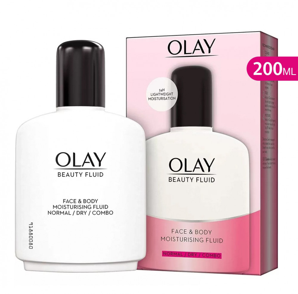Olay Beauty Fluid 200ml - Normal/Dry/Combo Skin