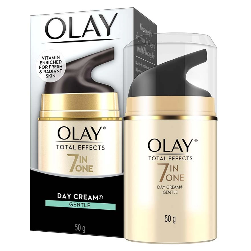 OLAY Total Effects 7 In One Day Cream (Normal/Gentle) SPF 15++ 50g - Gentle Cream