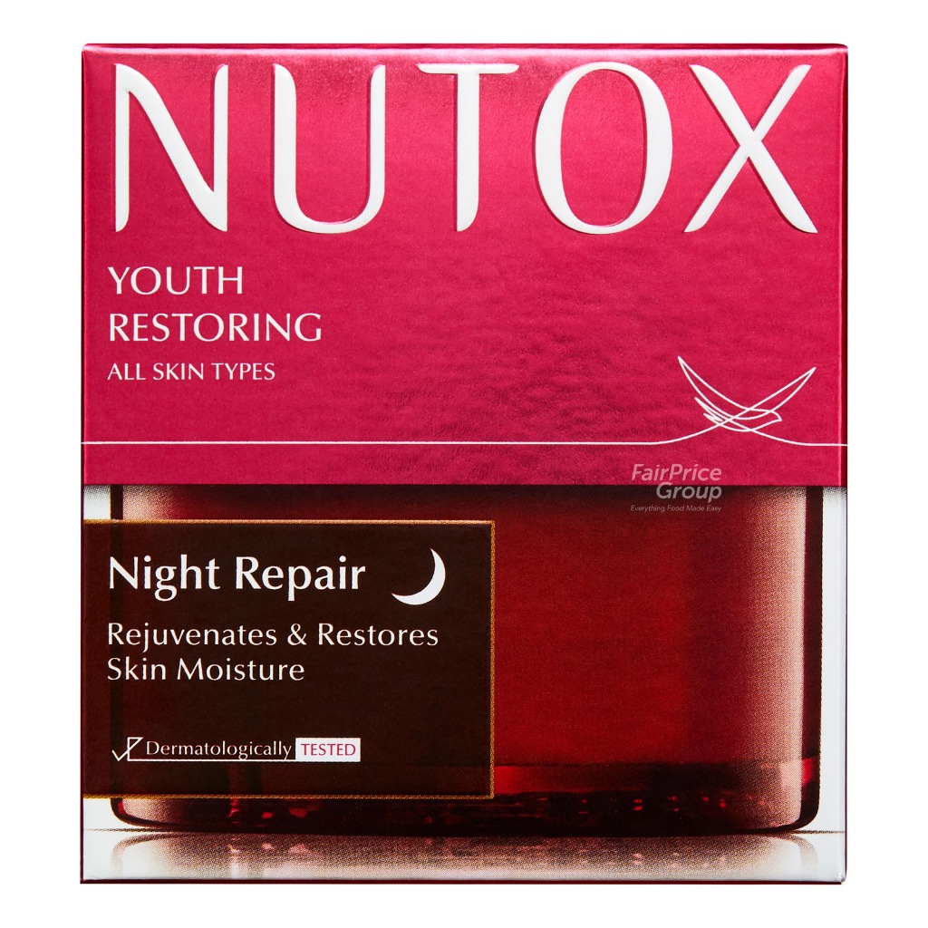 Nutox Cream Night Repair With Bird Nest Collagen & Oxyfusion 30ml - Image 1