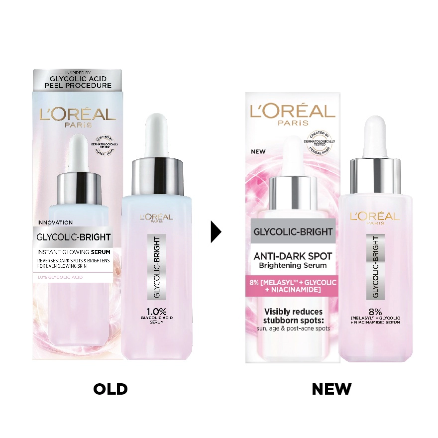 Loreal Glycolic-Bright Instant-Glowing Serum 30ml - Image 1