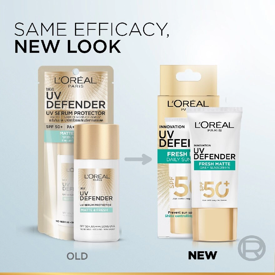 Loreal UV Defender 50ml SPF 50+ - Matte & Fresh