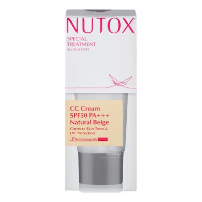 Nutox CC Cream SPF50 PA+++ 30ml - Natural Beige