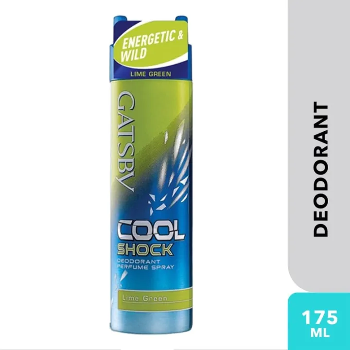 GATSBY Deodorant Perfume Spray 175ml - Lime Green