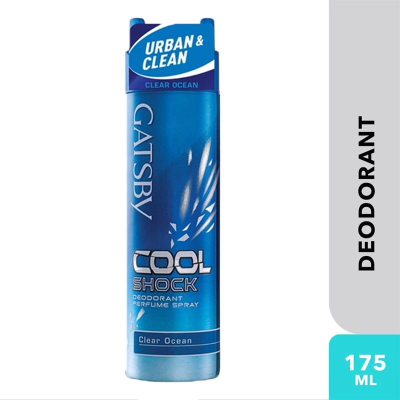 GATSBY Deodorant Perfume Spray 175ml - Clear Ocean