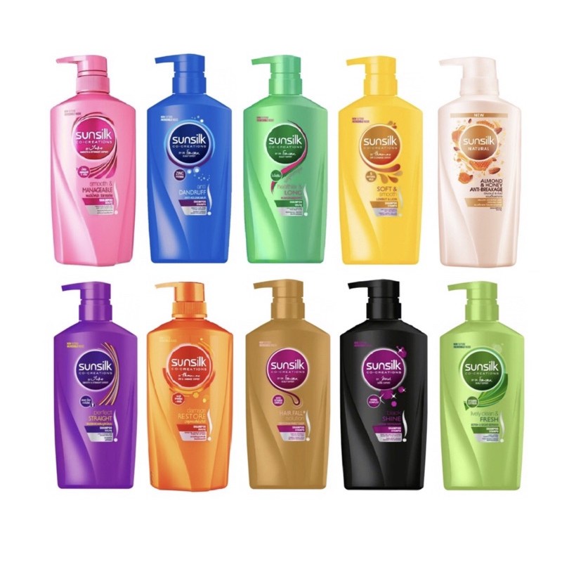 Sunsilk Shampoo/Conditional Co-Creations 625ml - Image 1