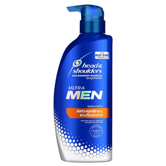 Head & Shoulder Shampoo Ultra Men 480ml - Anti-Hair Fall